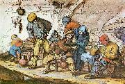 OSTADE, Adriaen Jansz. van Scene in the Tavern sg oil painting artist